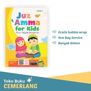 Buku Juz 'Amma for Kids plus Tajwid Berwarna Untuk Anak