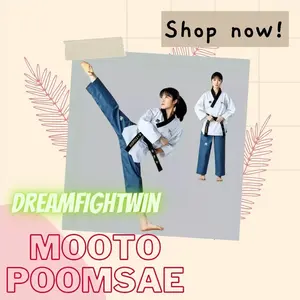 DOBOK POOMSAE MOOTO TAEBEK TAEKWONDO WANITA