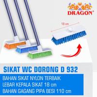 Gambar Sikat Dorong D932 - Sikat Pembersih Lantai Kamar Mandi Dengan Gagang dari Kadoperabot Kab. Tangerang 1 Tokopedia