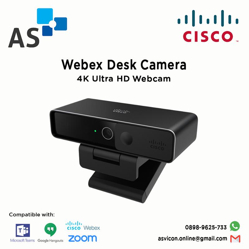 CISCO Webex Desk Camera | 4K Ultra HD Camera - Shop | Tokopedia