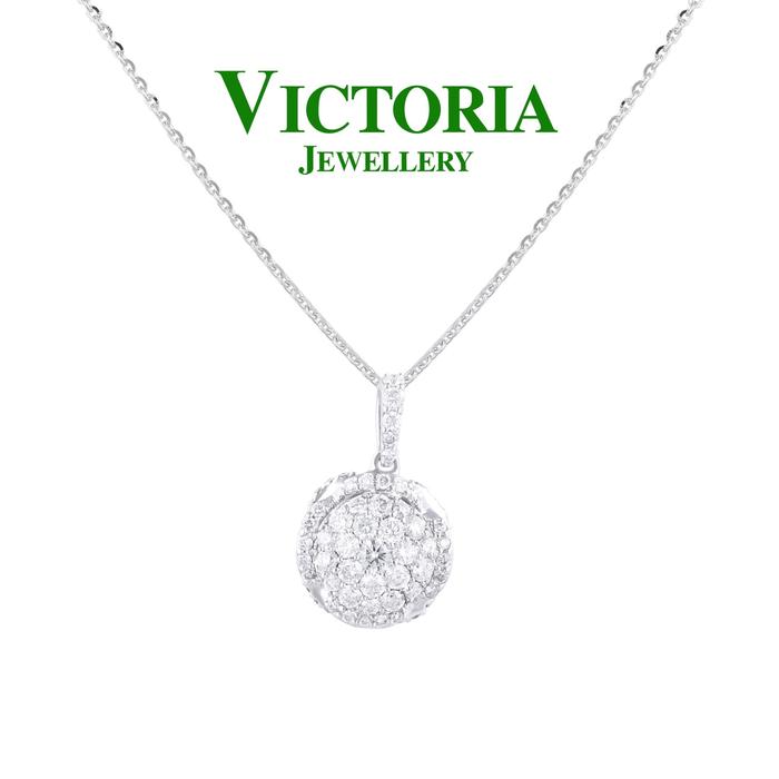 Gambar Liontin Berlian VPD735674 Victoria Jewellery dari Victoria Jewellery Online Kota Administrasi Jakarta Selatan Tokopedia