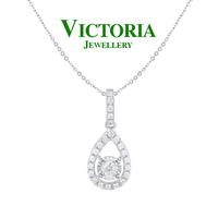 Gambar Liontin Berlian Pearshape VPD725125 Victoria Jewellery dari Victoria Jewellery Online Kota Administrasi Jakarta Selatan 1 Tokopedia