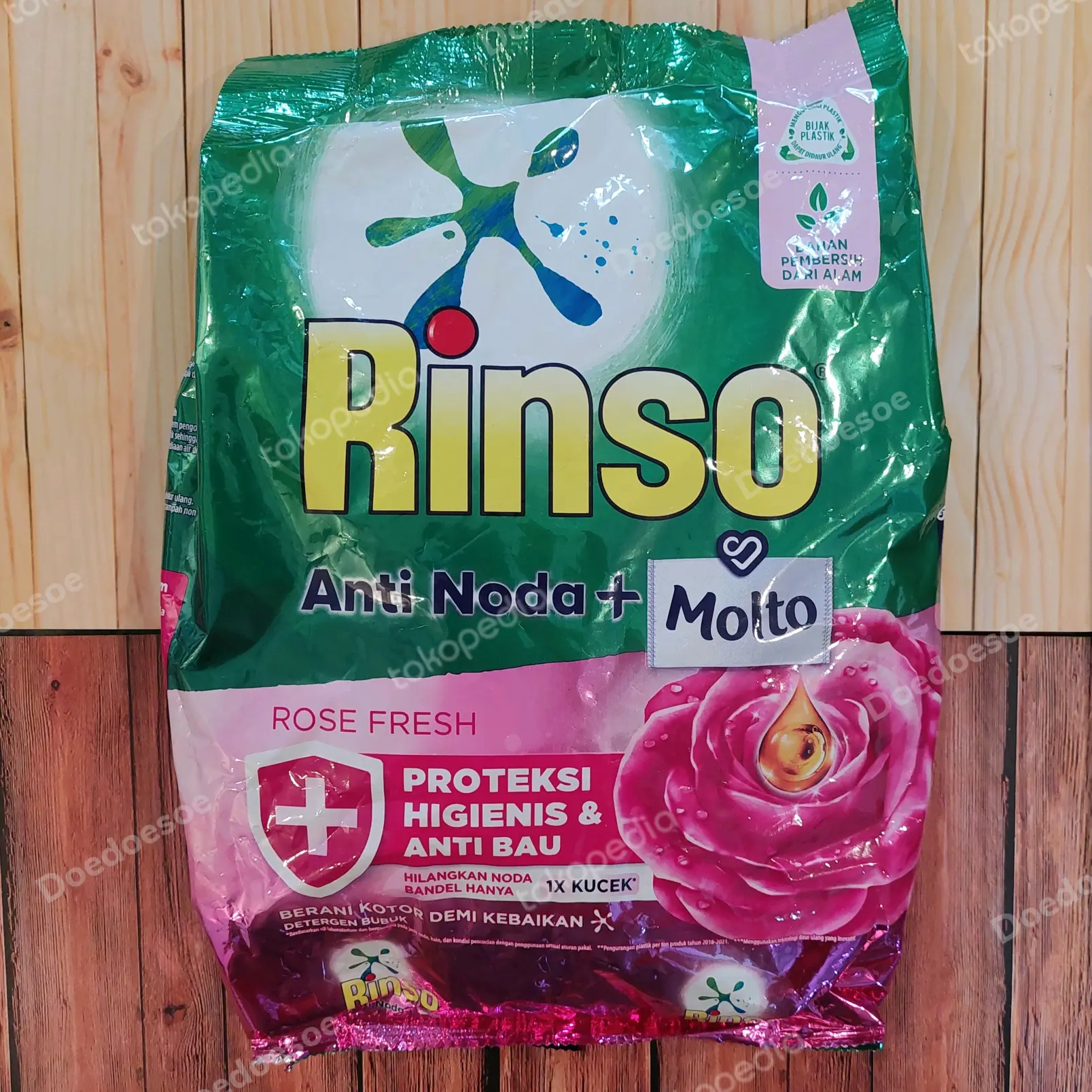 Rinso Anti Noda/Antinoda + Molto Rose Fresh 1.8 kg