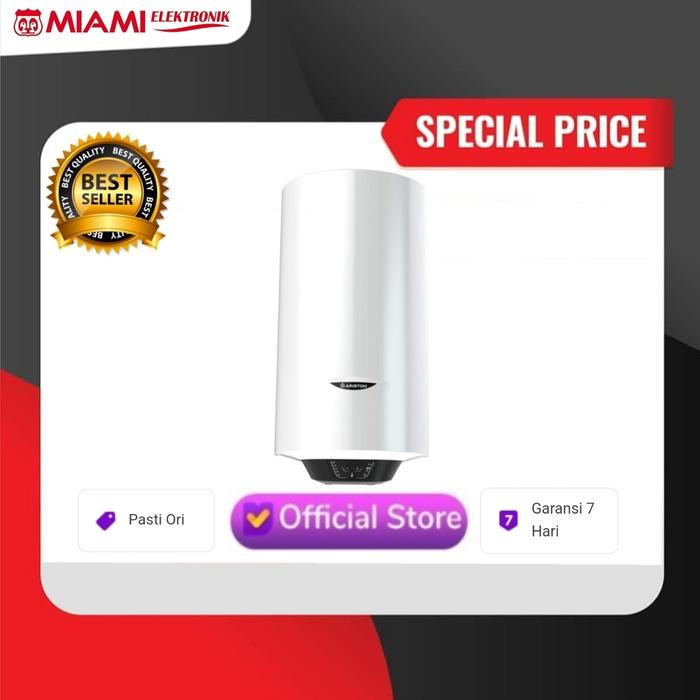 Gambar Water Heater Ariston Pro 1 Eco 100V Ariston 100liter / PRO1 ECO 100V dari MIAMI ELEKTRONIK Kota Surabaya Tokopedia