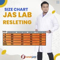 Gambar JAS LABORATORIUM LENGAN PANJANG / JAS LAB RESLETING / JAS PRAKTEK dari Rumahjahitid Kota Tangerang Selatan 3 Tokopedia