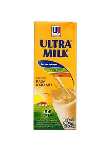 Ultra Susu UHT Karamel 200 ml