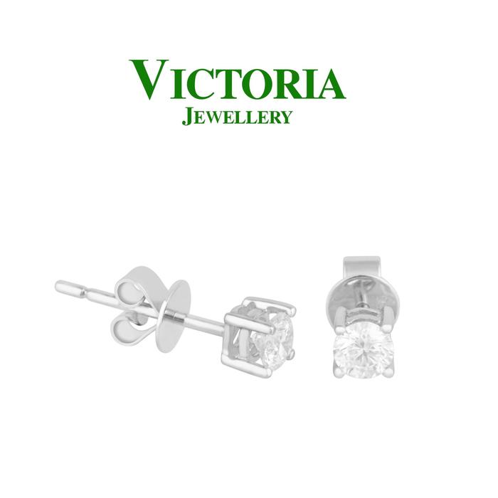 Gambar Anting Berlian Solitaire GIA Sertifikat VFER722841 Victoria Jewellery dari Victoria Jewellery Online Kota Administrasi Jakarta Selatan Tokopedia