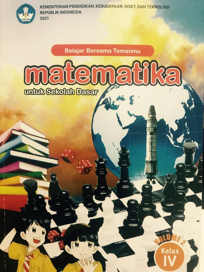 Jual KELAS 4 SD - Buku Matematika Volume 2 - BUKU KURIKULUM MERDEKA ...