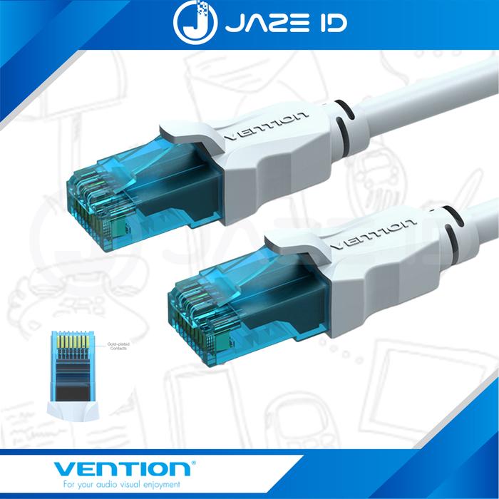 Gambar Vention Kabel LAN Cat5e UTP CAT 5e Ethernet RJ45 Network 30M dari JAZE ID Kota Semarang Tokopedia