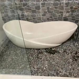 Bath Tub Marmer Terrazzo Unik