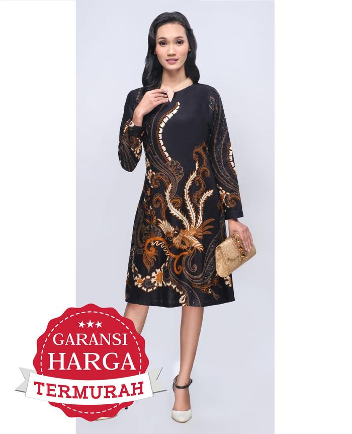 Jual Dress Terusan Tunik Baju Seragam Wanita Batik Formal Kerja 3069 - M -  Kab. Sukoharjo - Arumi Batik | Tokopedia