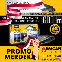 Gambar PJU Tenaga Surya Solar Cell All In One 1600lm | WAGAN FLOOD LIGHT 1600 dari gudangenergi Kota Bandung 1 Tokopedia
