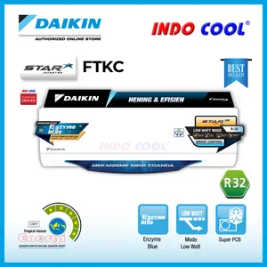 AC DAIKIN STAR INVERTER 2,5 PK 2,5PK FTKC60