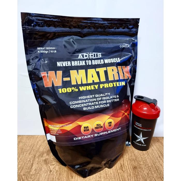 Gambar Addis Whey Protein 10 lbs BPOM Master Vectorlabs Vector Labs Susu Gym dari Platinum Star Tokopedia Kota Administrasi Jakarta Barat Tokopedia
