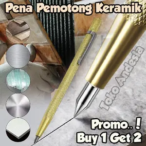 Pena penggaris Keramik Ubin Nat Kaca Super Tajam Bahan Tungsten Steel