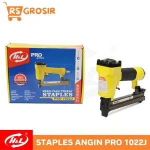Staples Gun Angin H&L HL 1022J Mesin Paku Tembak Stapler Air Nailer