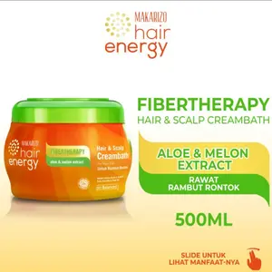 makarizo creambath hair energy aloe melon 500gr
