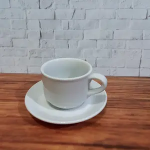 Cup&saucer 200cc/cangkir dan tatakan Sango