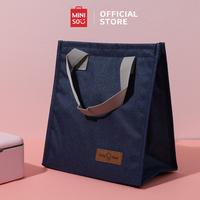 Gambar MINISO Tas Bekal Lunch Tote Bag Food Box Foil Lunch Bo Tas Makan Siang Lunch Bag - Biru dari minisoshopid Kab. Karawang 2 Tokopedia