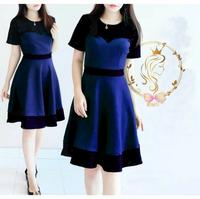 Gambar DRESS WANITA CASUAL DAN MODERN KEKINIAN BAHAN BALOTELI BRUKAT-ANGELA dari EmiliaTshop Kota Administrasi Jakarta Barat 3 Tokopedia