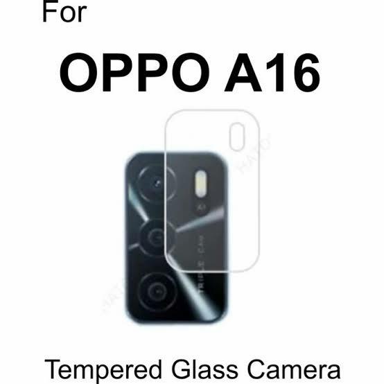 Gambar Tempered Glass Camera Oppo A16 9H Transparan Glass dari RANShopz Kota Surabaya Tokopedia