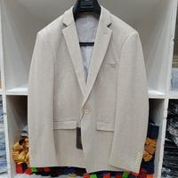 Gambar blazer pria casual slimfit jas pria cream mewah bahan wool import dari NAKCOGA Kota Administrasi Jakarta Selatan 4 Tokopedia