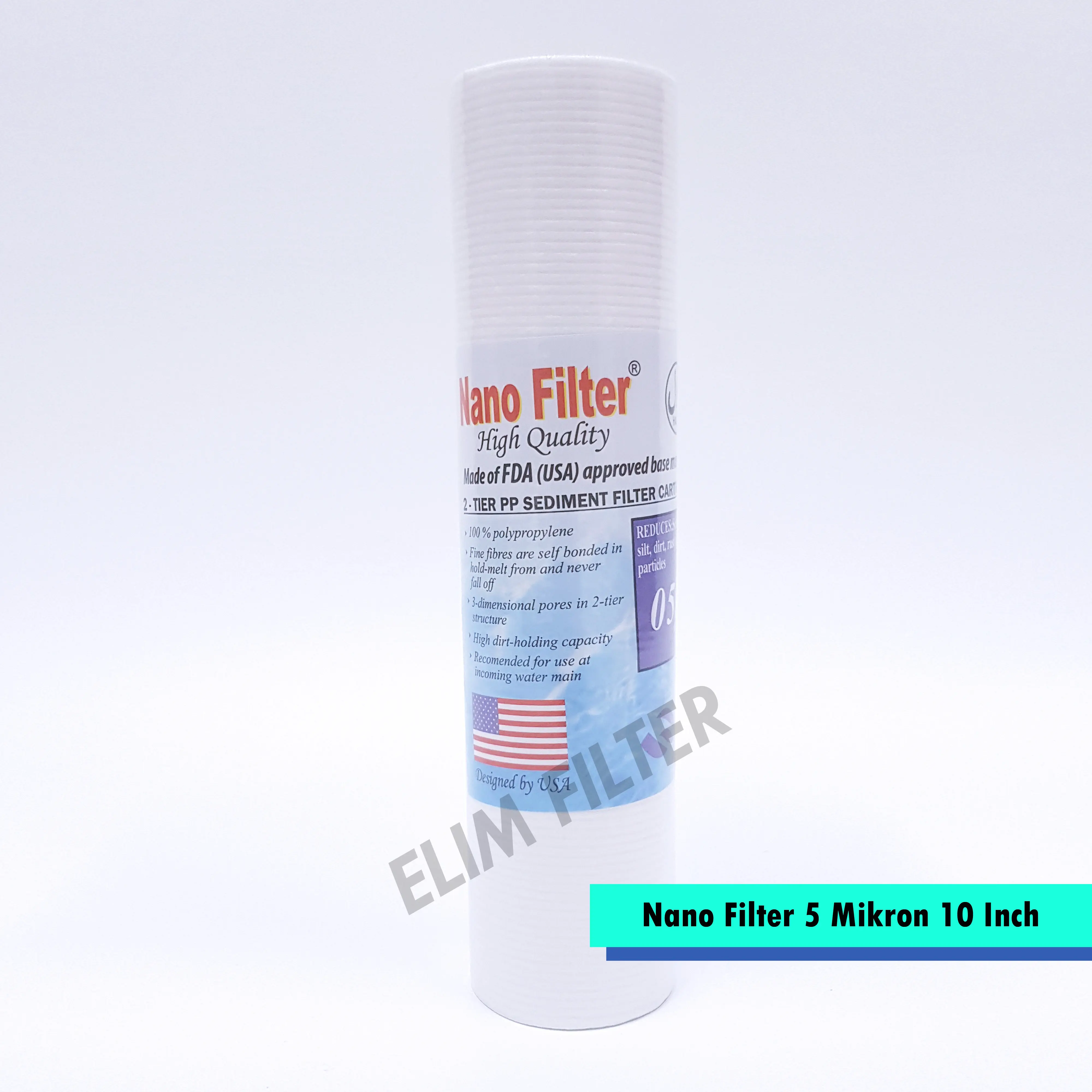 Nano Filter 10in 5 Mikron