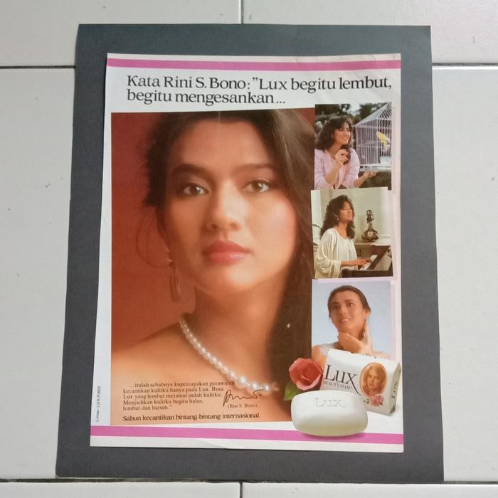 Gambar iklan warna Sabun LUX potongan majalah jadul kuno lawas dari valerio collection Kota Denpasar Tokopedia