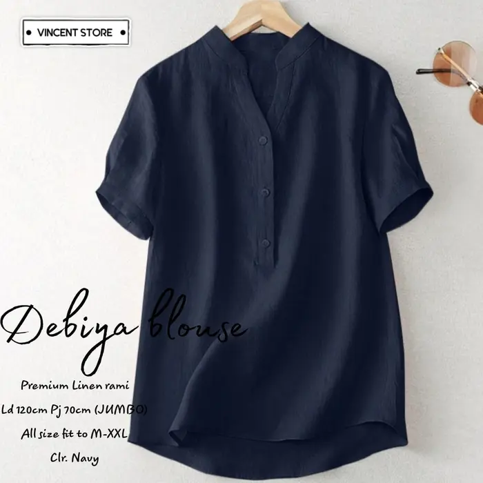 Gambar Debiya Blouse dari V3 mart Kota Surakarta 5 Tokopedia