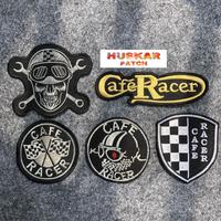 Gambar Patch ON! Patch Bordir Jahit Cafe Racer Racing Costum 1set 5pcs dari Huskar Store Kota Bandung 1 Tokopedia