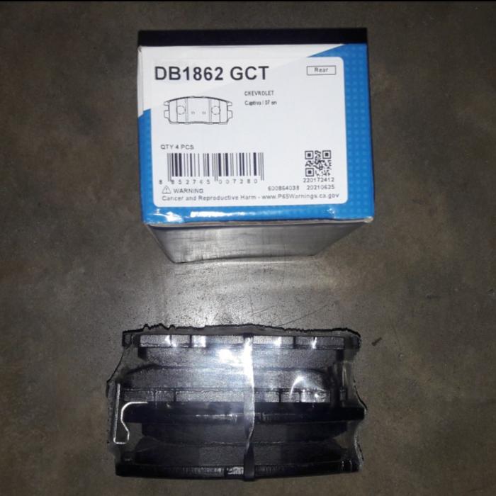 Gambar Kampas rem belakang CAPTIVA BENDIX DB 1862 GCT dari Win Jaya Otoparts Kota Administrasi Jakarta Pusat Tokopedia