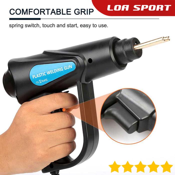 Gambar Alat Las Plastik Bemper Mobil Pecah Plastic Welding Gun 70W dari LOA SPORT Kota Administrasi Jakarta Barat Tokopedia