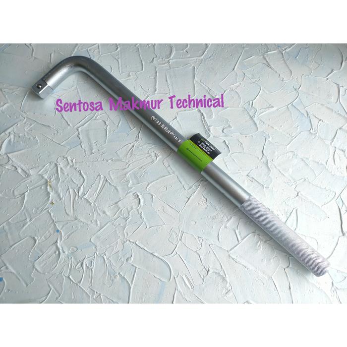 Gambar TEKIRO 3/4" x 20" Gagang Kunci Sok L Socket Wrench Handle Offset dari Sentosa Makmur Technical Kota Medan Tokopedia