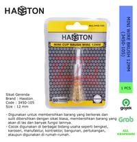 Gambar HASSTON Mini Wire Brush Sikat Kawat Gerinda 12mm 19mm 24mm 28mm dari Teknik Maju Jaya Abadi Kota Administrasi Jakarta Barat 1 Tokopedia