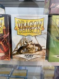 Gambar dragon shield ivory matte dari Poke trusted store Kota Bandung 1 Tokopedia