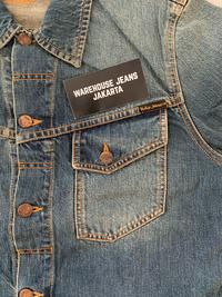 Gambar Nudie Jeans co Kenny Blue Friends Jacket dari Warehouse Jeans Jakarta Kab. Tangerang 3 Tokopedia