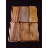 Gambar Nampan kayu Wooden serving tray 10x20cm wooden coaster baki kayu dari storyme Kab. Bandung 5 Tokopedia