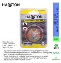 Gambar HASSTON Mini Wire Brush Sikat Kawat Gerinda 38mm 50mm 63mm dari Teknik Maju Jaya Abadi Kota Administrasi Jakarta Barat 1 Tokopedia