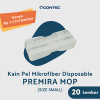 Gambar Kain Pel Mikrofiber Disposable - PREMIRA MOP (Small) - 20 lembar dari Arventisindonesia Kota Tangerang 1 Tokopedia