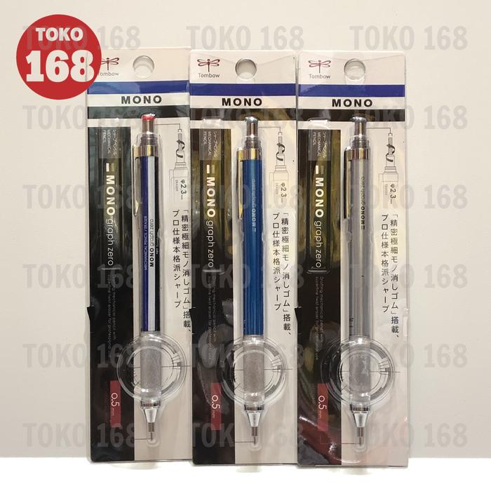 Gambar TOMBOW Mono Graph Zero Mechanic Pencil/Pensil Mekanik 0.5 DPA162 (PCS) dari Toko168Jkt Kota Administrasi Jakarta Barat Tokopedia