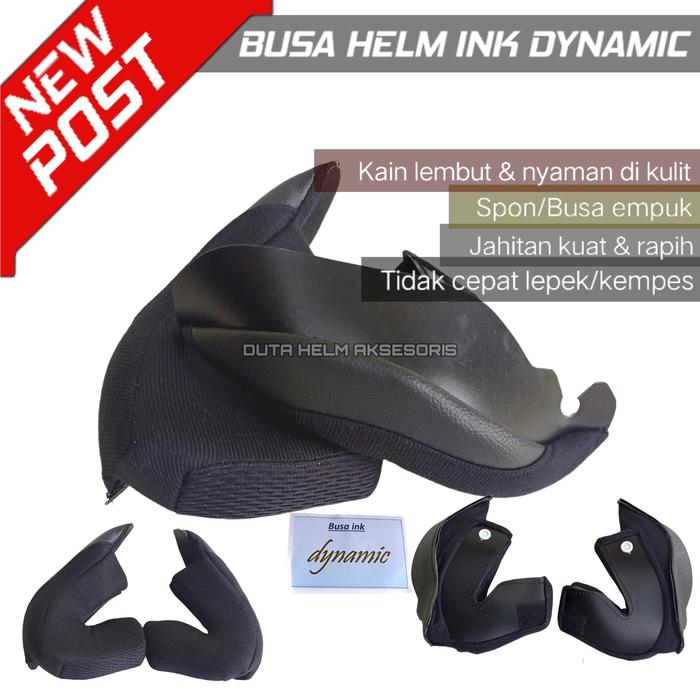 Gambar Busa Helm Ink Dynamic Size S M L XL XXL Pipi Cheek Pad Half Face dari DUTA HELM AKSESORIS Kab. Cilacap Tokopedia