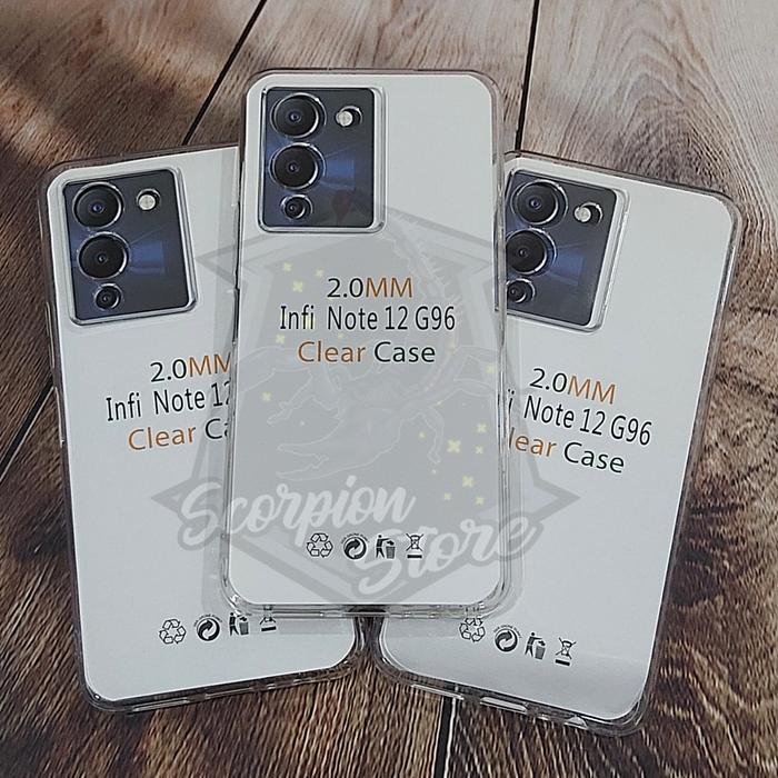 Gambar CASE INFINIX NOTE 12 G96 - CLEAR CASE 2MM TPU HD INFINIX NOTE 12 2022 dari Scorpio Store17 Kota Administrasi Jakarta Utara Tokopedia