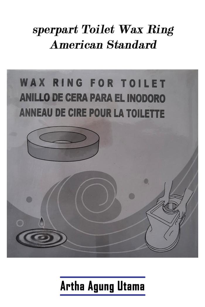 Gambar Wax Ring/ Seal Gasket American Standard M1A070 (Bowl To Floor) dari TB Artha Agung Utama Kota Denpasar Tokopedia
