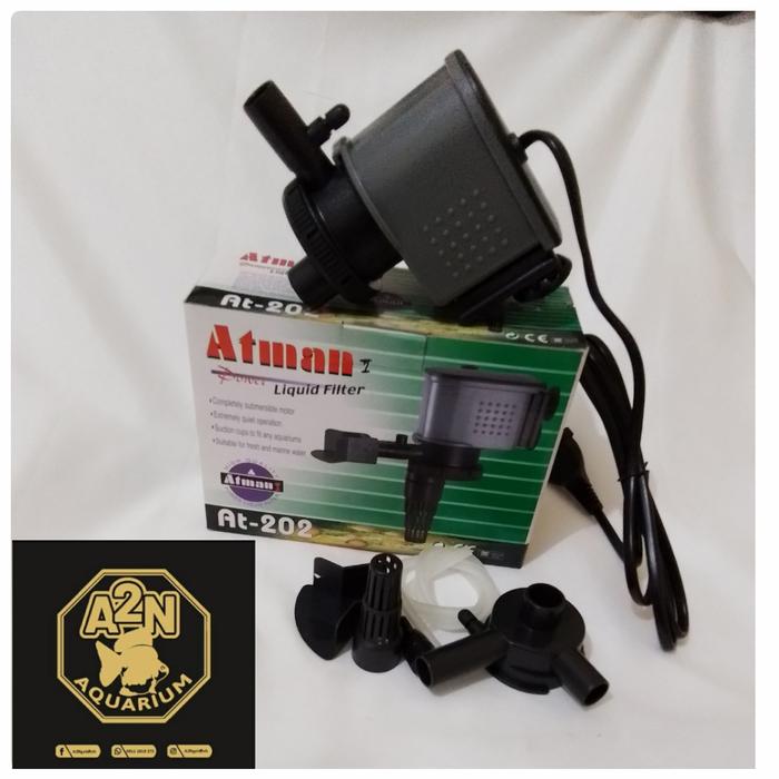 Gambar Atman AT-202 Pompa Celup Air Aquarium Submersible Water Pump dari A2N AquariumDepok Kota Depok Tokopedia