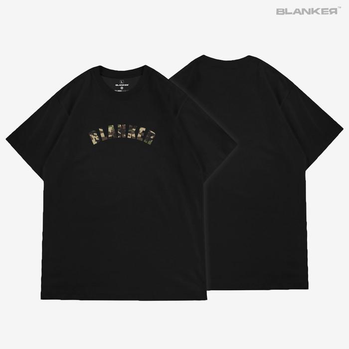 Gambar Blanker T-Shirt / Kaos Hitam / Blanker Army / Streetwear / Cotton 30s dari Blanker Shop Kab. Bekasi Tokopedia