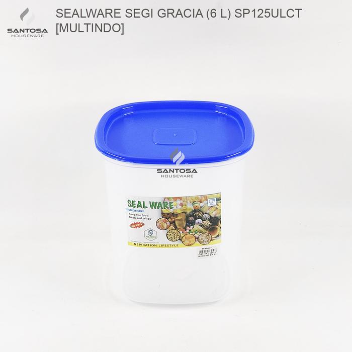 Gambar Sealware Segi Gracia (6 L) SP125ULCT [Multindo] dari Santosa Houseware Kota Malang Tokopedia