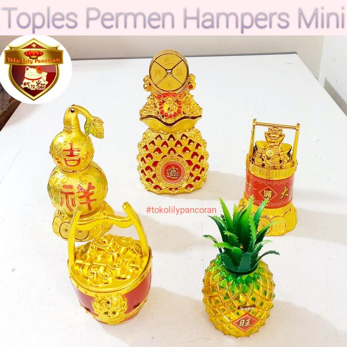 Gambar Toples Permen Mini Imlek / Tempat permen Mini / Hampers Imlek dari Toko Lily Gading Serpong Kab. Tangerang Tokopedia