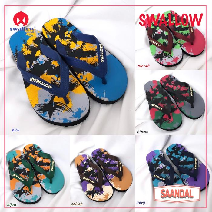 Gambar Grosir-Sandal Jepit Pria Wanita Anak Swallow Sanur Tebal Isi 6 Pasang dari Saandal Indonesia Kota Administrasi Jakarta Barat Tokopedia
