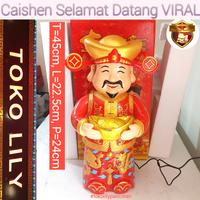 Gambar Caishen Selamat Datang / Miniatur Dewa Uang Rezeki Caishen Ye dari Toko Lily Gading Serpong Kab. Tangerang 2 Tokopedia