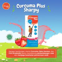 Gambar Curcuma Plus Sharpy Suplemen Tumbuh Kembang Anak Rasa Strawberry 60 ml dari Soho Global Health_NEW Kota Administrasi Jakarta Timur 3 Tokopedia